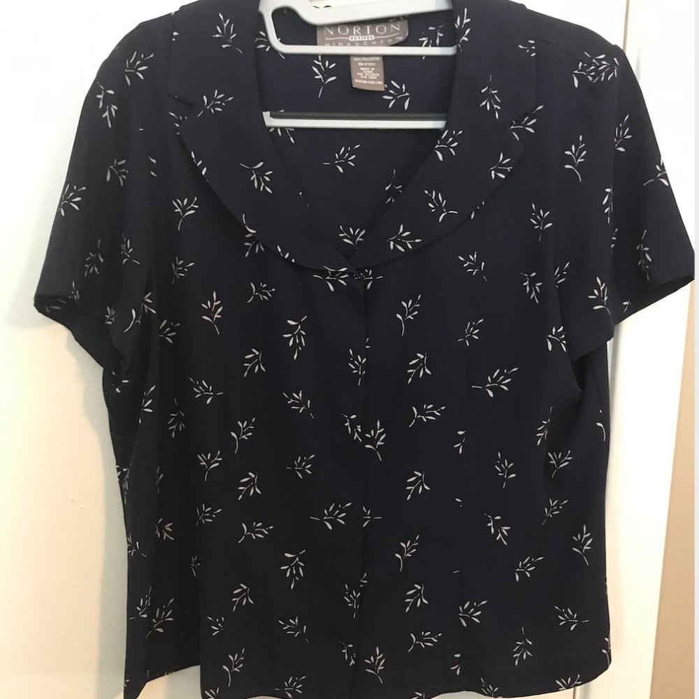 Vintage Button Up Blouse